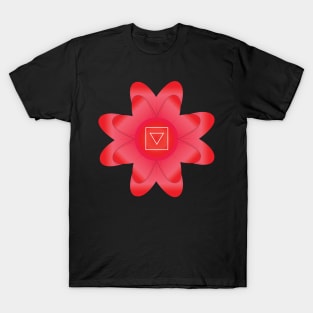 Root Chakra, Muladhara Chakra Yoga and Meditation T-Shirt